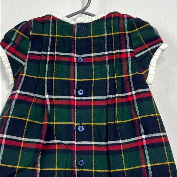 Mayoral Christmas cotton tartan plaid dress size 4-6 months NWT - Picture 11 of 16